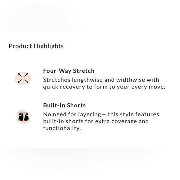 Free People FP Movement Never Better Volley Skort NWT // Skirt // Shorts - Picture 5 of 8